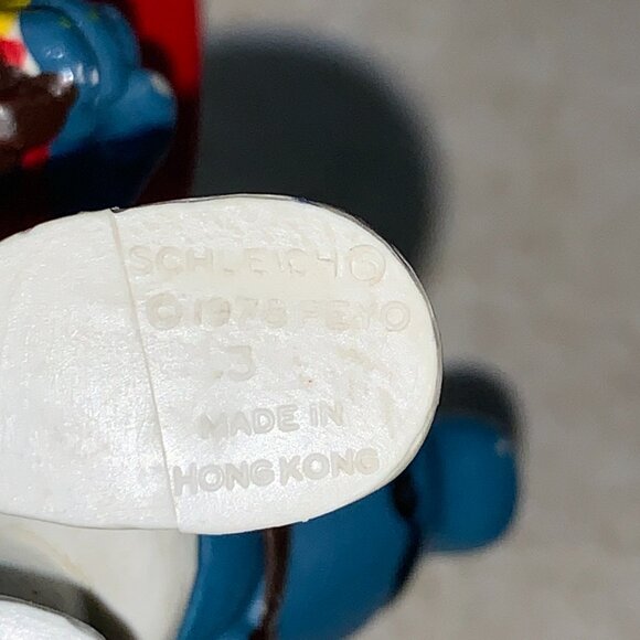 Vintage SMURF PEYCO Schleich & Applause Figures Lot of 3 - Picture 10 of 11